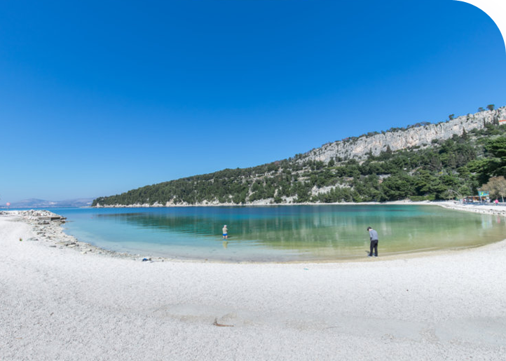 The best beaches in Split, Croatia - Kasjuni beach
