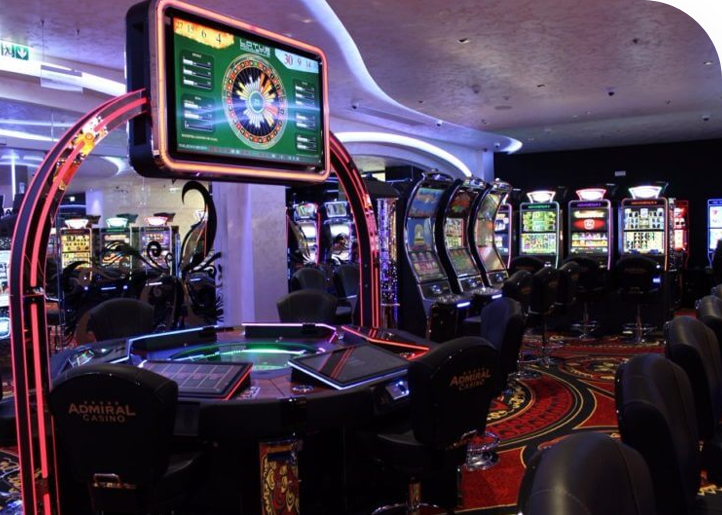 Roulette machines in Casino